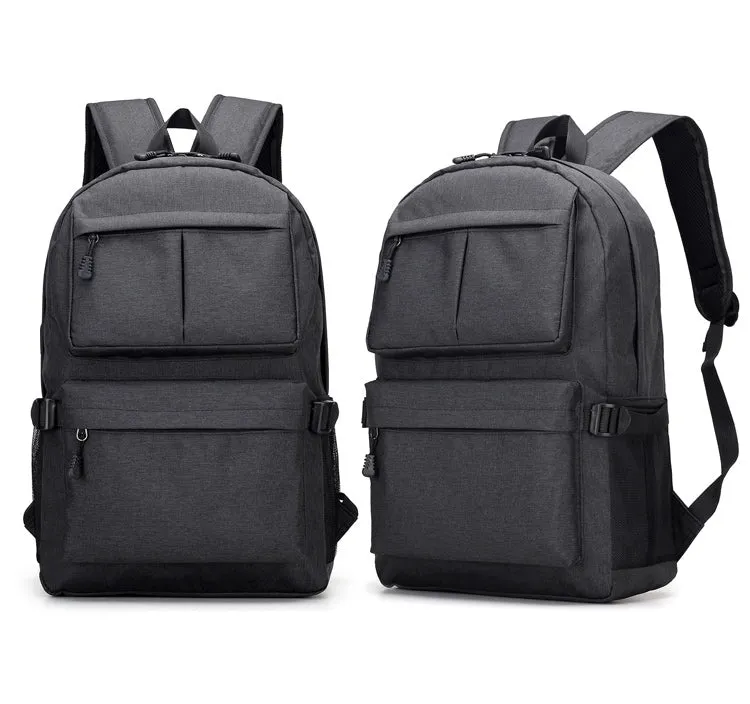 RYUGA Korean Fashion Unisex Backpack with USB CHARGE Port