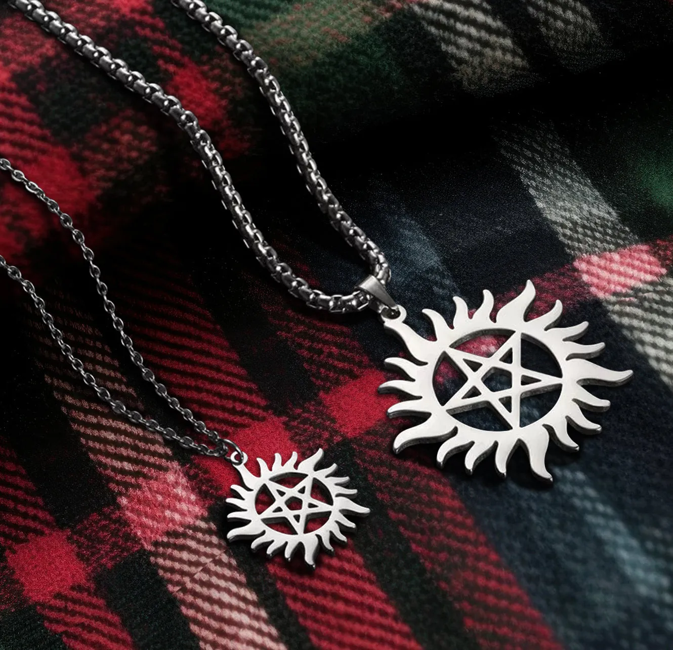 Silver Anti-Possession Necklaces