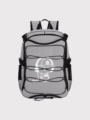 Skate Roller and Helmet Backpack Laptop backback for men