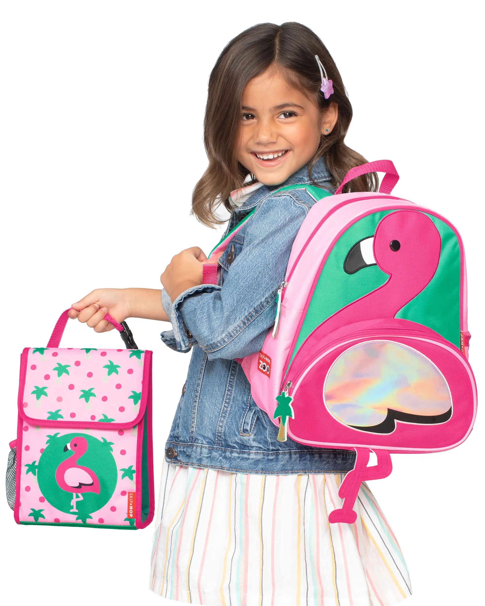 Skip Hop Zoo Lunch Bag - Flamingo