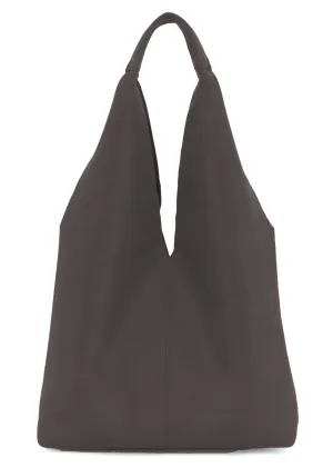 Slouchy 2 in 1 Tote Bag Dark Grey