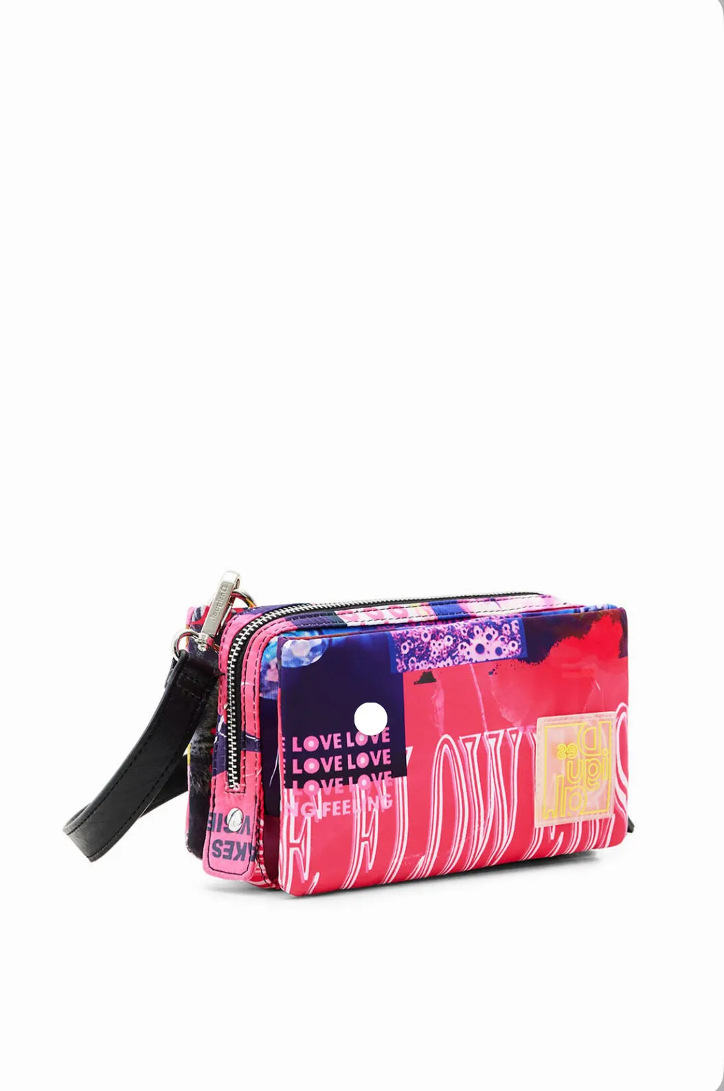 Small collage crossbody bag women