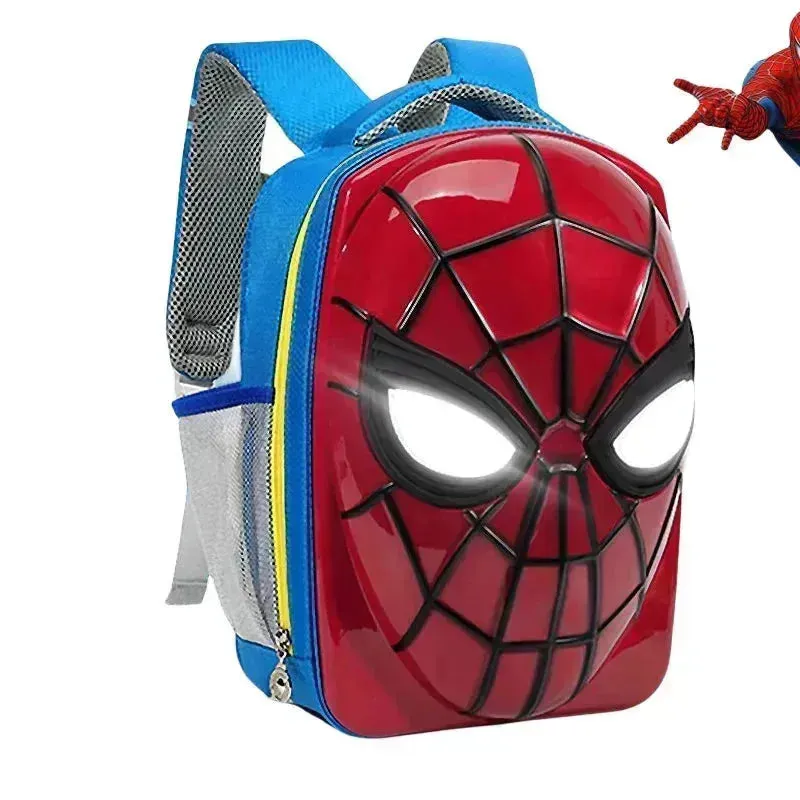 Spiderman 3D Glowing Backpack For Kids