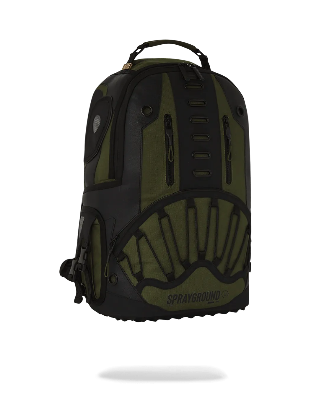 Sprayground Unleash the Shark Backpack - Green / Black