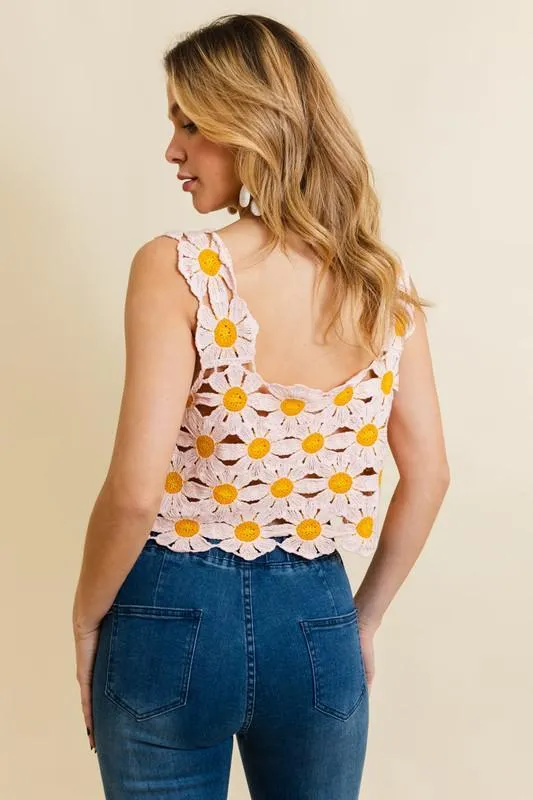 Spring Daisy Top