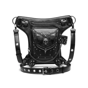 Steampunk Waist/Leg Leather Bag