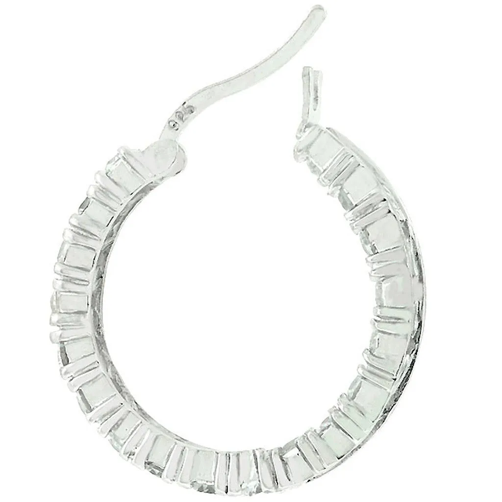 Sterling Silver Hoops