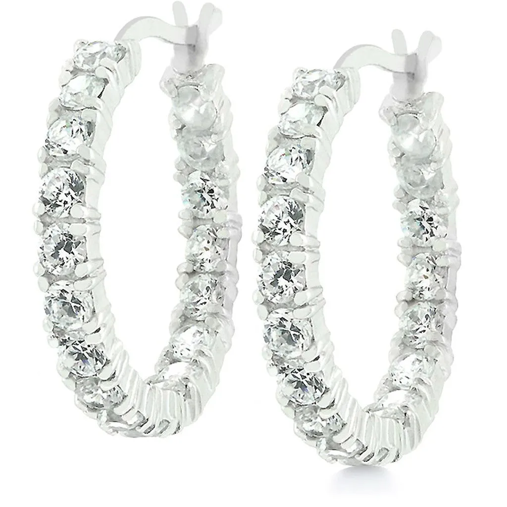 Sterling Silver Hoops