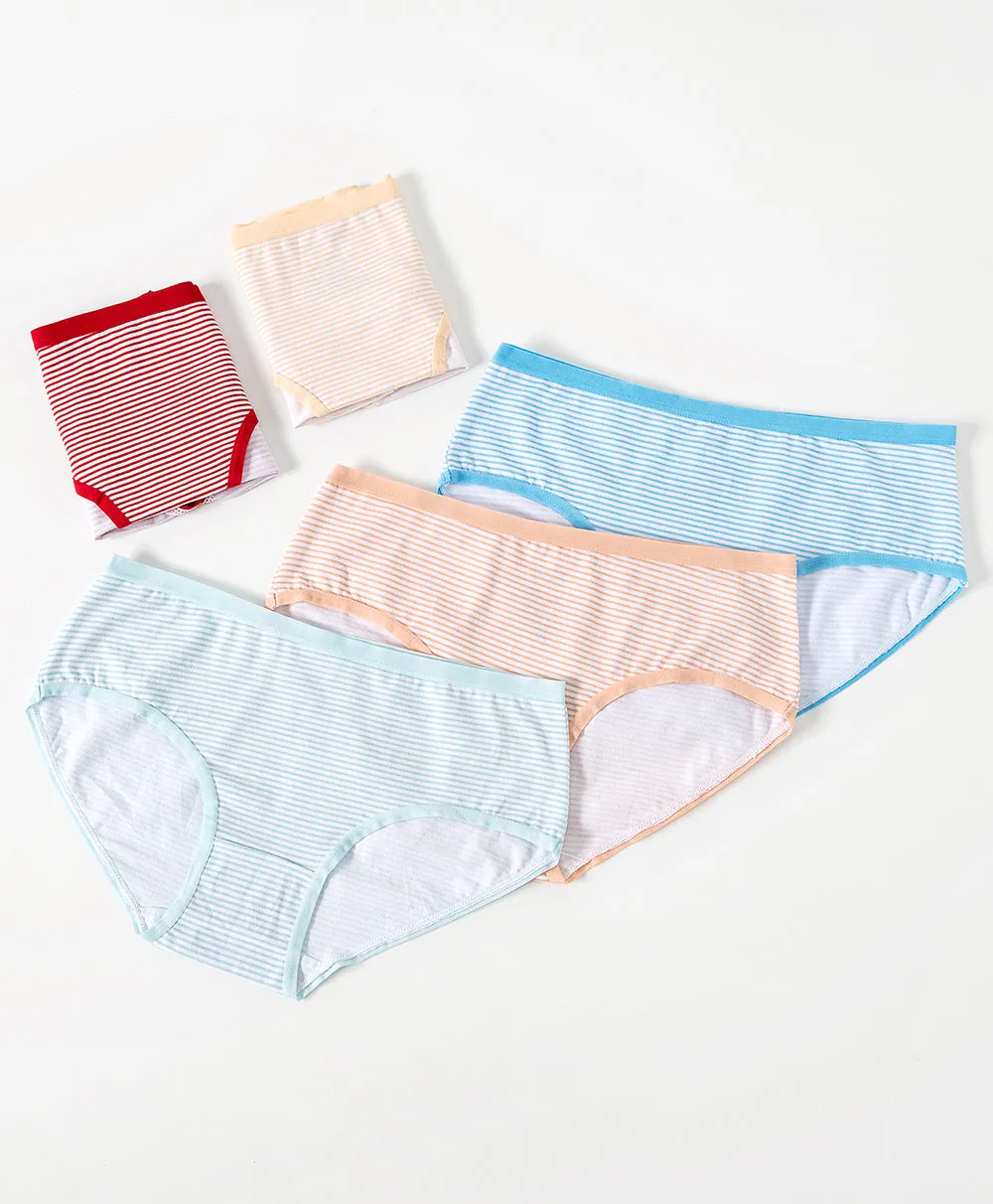 Sun Kissed Cotton 5-pack Hipster Panties