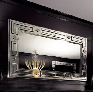 Superb Large Venetian Mirror In The Art Deco Style