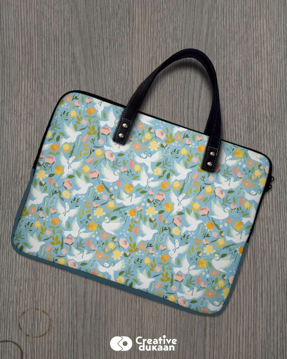 The Serenity beautiful laptop sleeve bag