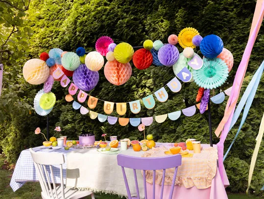 Tissue Paper Garland