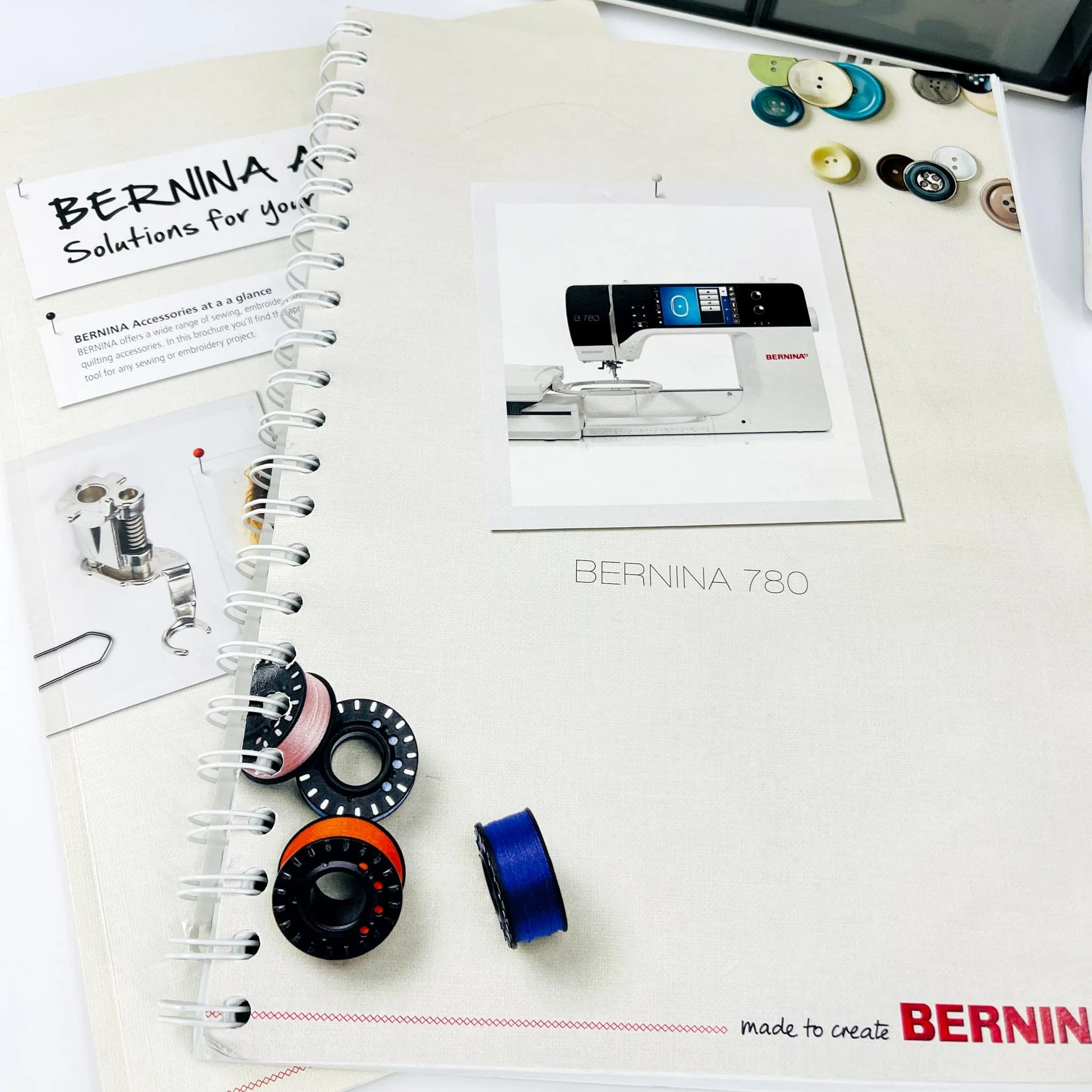 Used Sewing Machine -  BERNINA 780 w/ Embroidery Module