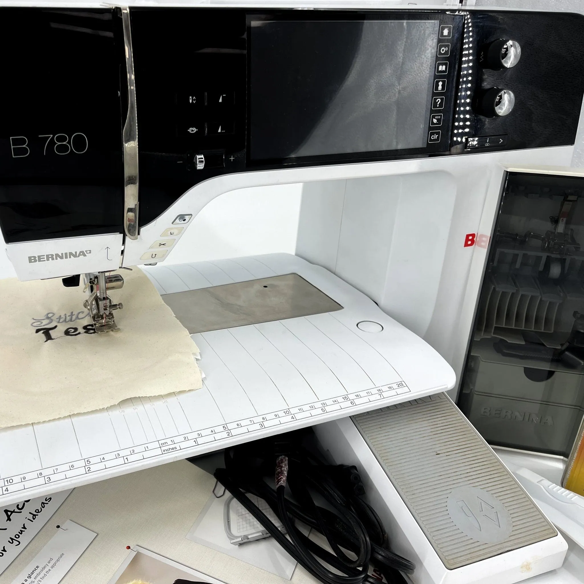 Used Sewing Machine -  BERNINA 780 w/ Embroidery Module