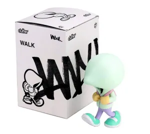 Vandul Walk Pastel Mint Art Toy Sculpture by Vandul