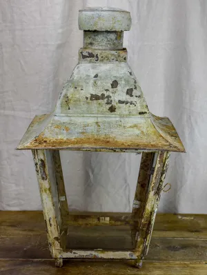 Very large antique French lantern