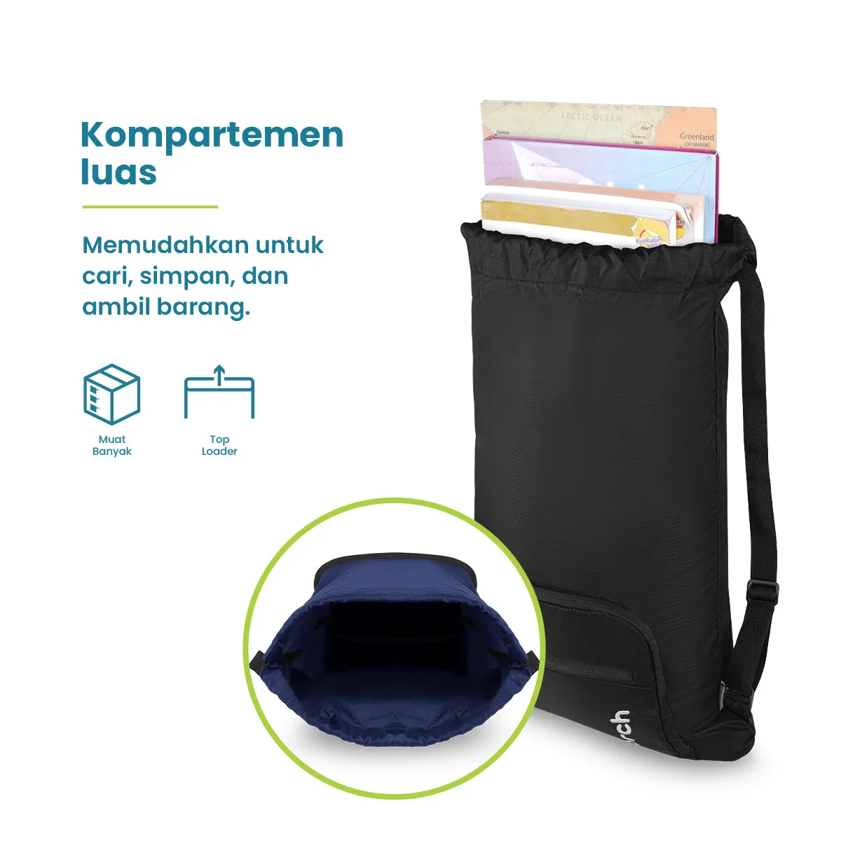 Vikasa Tas Ransel Foldable Torch 4L