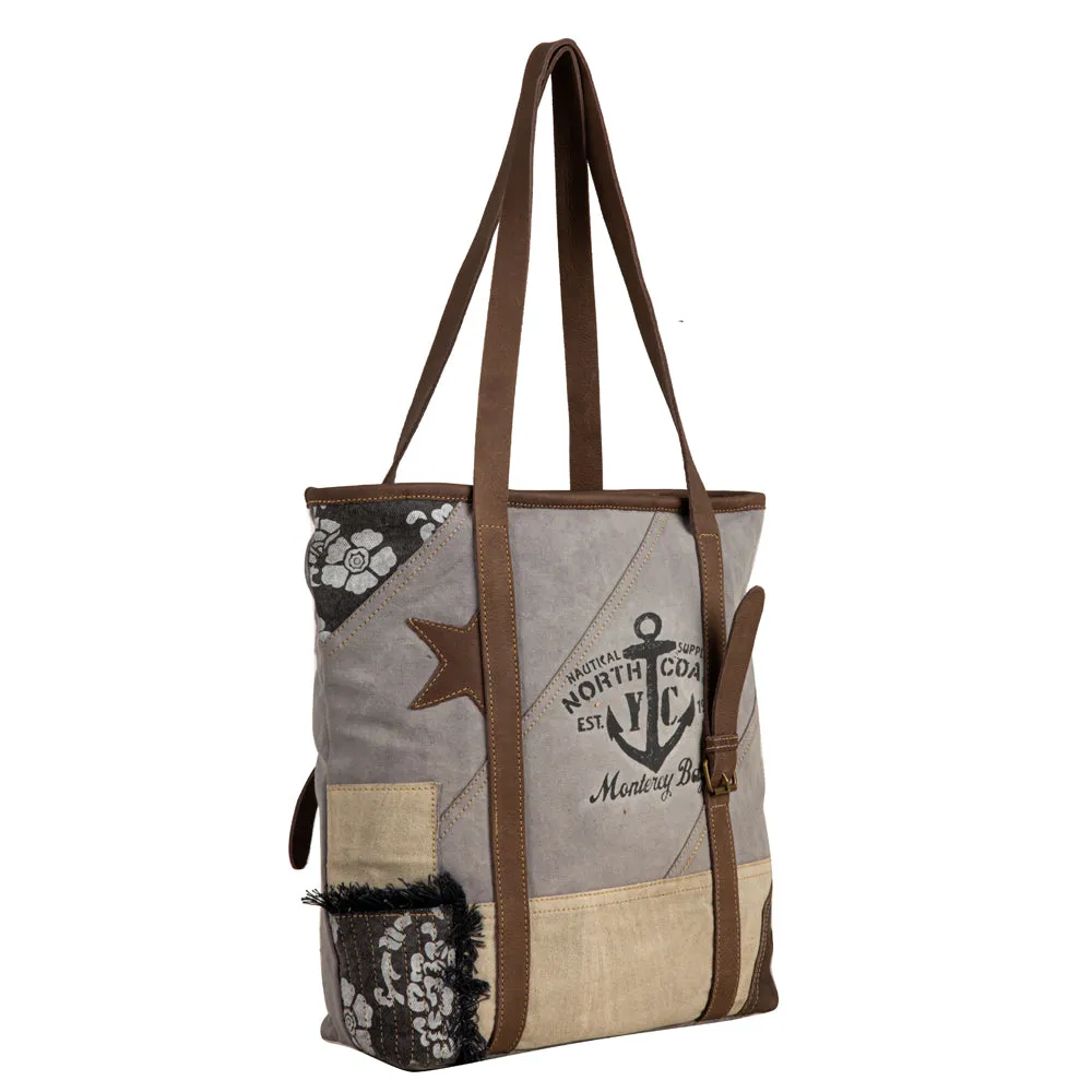 Vintage Adventurer Tote Bag