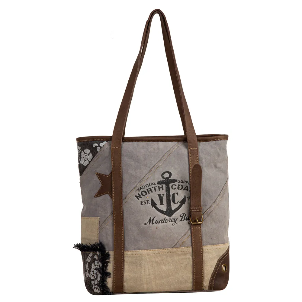 Vintage Adventurer Tote Bag