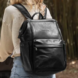 Vintage Diaper Backpack | Black