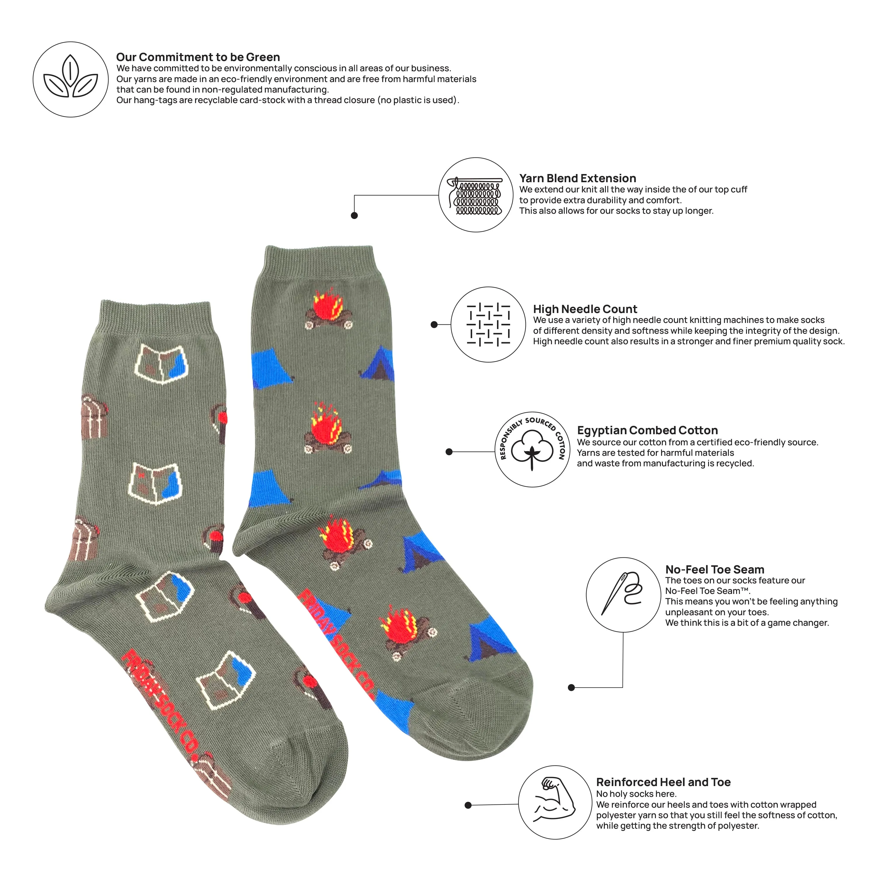 Women's Camping Socks