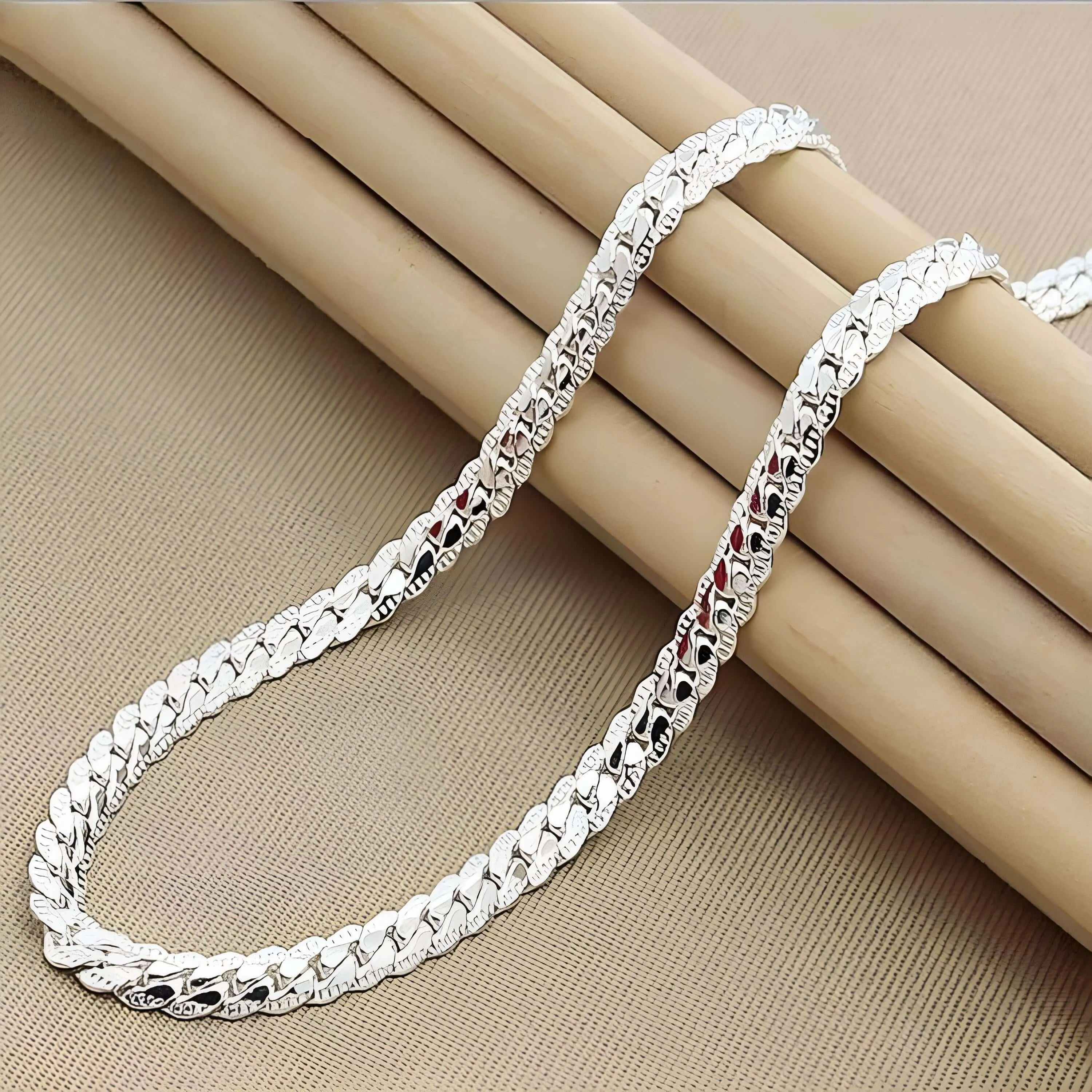 Women's Gorgeous Sterling Silver Necklace