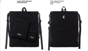 Works Laptop Backpack / Same Paper